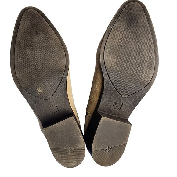 White Mountain Leather Hammond Chelsea Boot Tan Suede Size 9.5 - Picture 10 of 14